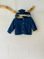 Shearling Lined Denim Jacket, 18-24 months