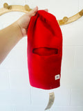 Vintage Red Knit Balaclava, 7-10 years (Junior)