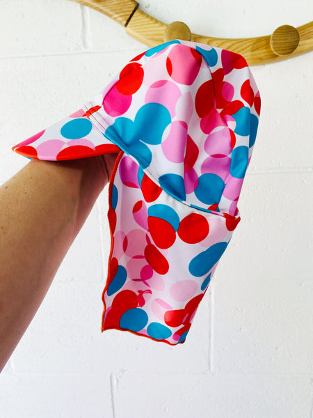 Polka Dot Swim Hat, 24-36 months