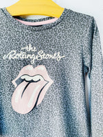 Sparkly Rolling Stones Long Sleeve, 5 years