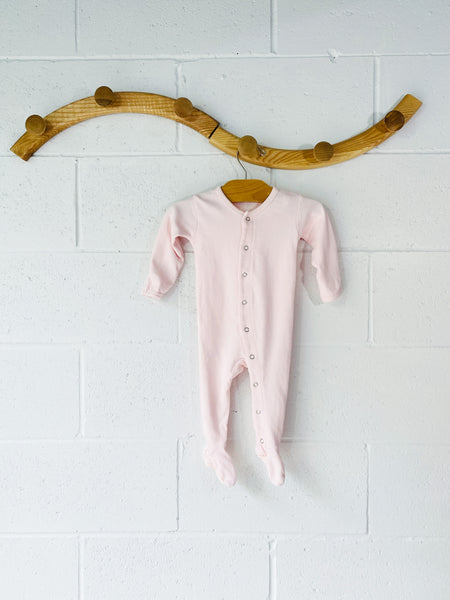 L'oved baby Soft Pink Sleeper, 3-6 months