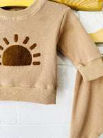 Light Brown Waffle Lounge Set, 6-12 months (70)