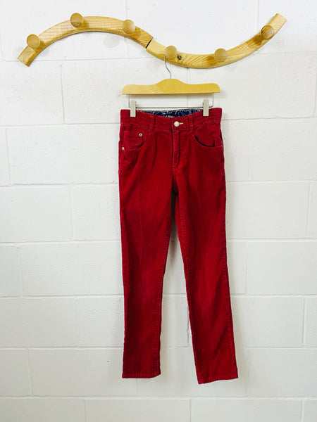 Red Corduroy Pants, 11 years