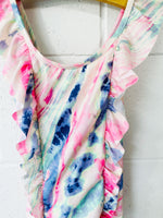Ruffled Bathing Suit, 8-9 years (MED)