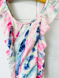 Ruffled Bathing Suit, 8-9 years (MED)