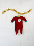 Santa Fleece Sleeper, 0-3 months