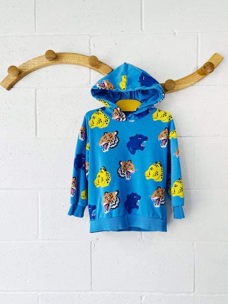Big Cats Hoodie, 4-6 years