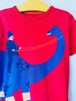 mini Dino Pal Tee, 7-8 years