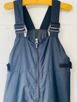 Black Bib Snow Pants, 6-7 years (XS)