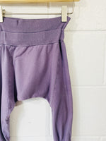 mini mioche Purple Drop Crotch Pants, 18-24 months