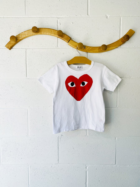 Comme des Garçons Red Heart Tee, 6 years