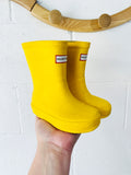 Yellow Rain Boots, size 5