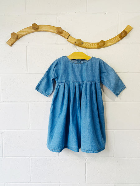 The Simple Folk Denim Dress, 4-5 years