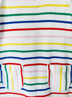 hanna andersson Rainbow Stripe Romper, 18-24 months (80)