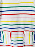 hanna andersson Rainbow Stripe Romper, 18-24 months (80)