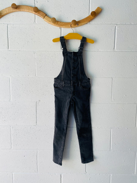 Button Up Skinny Overalls, 6-7 years (SM)