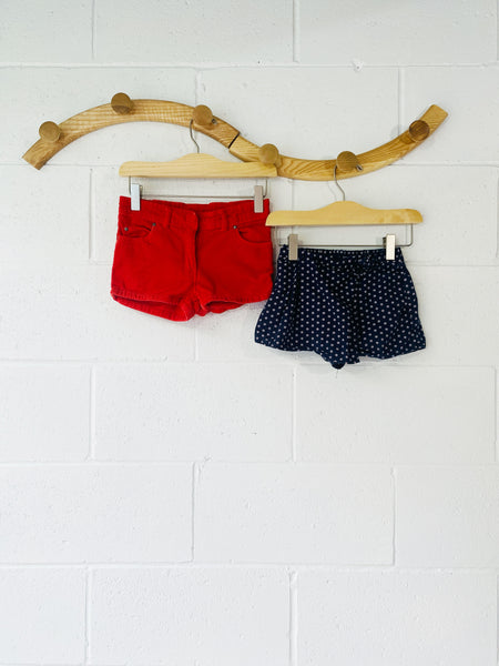 Daisies + Corduroy Shorts Bundle, 5-6 years