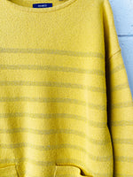 Yellow + Gold Striped Sweater, 12 years (152)