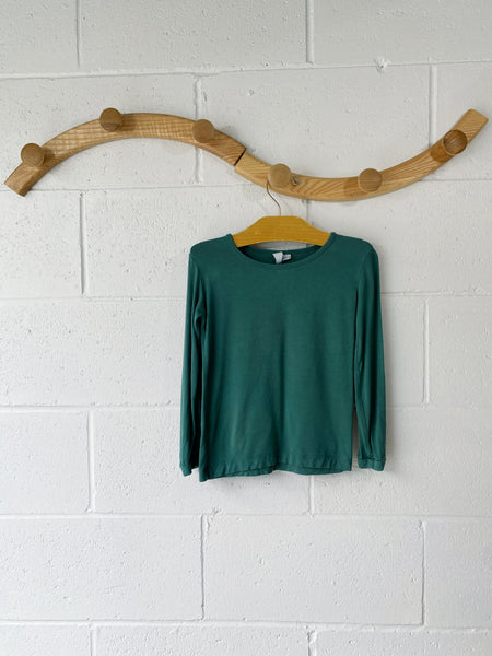 Kyte Baby Green Long Sleeve Shirt, 5 years