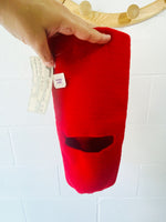 Vintage Red Knit Balaclava, 7-10 years (Junior)