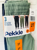 3 Pack Sweatpants Set, 2 years