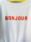 piupiuchick Pink Bonjour Sweatshirt, 12 years