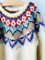 Fair Isle Knit Sweater, 10-12 years