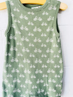 Parade Organics Sage Bicycle Romperall, 12-18 months