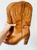 Vintage Frye Cowboy Boots, Women’s size 9.5