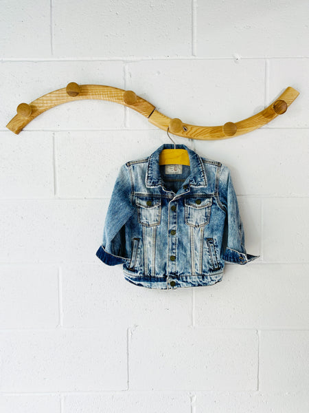 Acid Wash Jean Jacket, 2-3 years