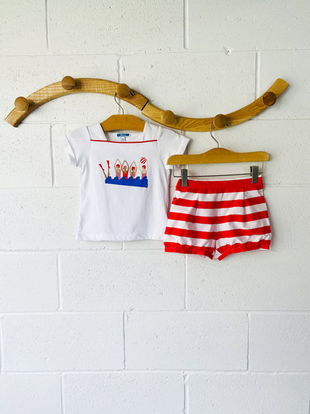 Jacadi Synchronized Swimming Tee + Bloomers, 3 years (36 months)