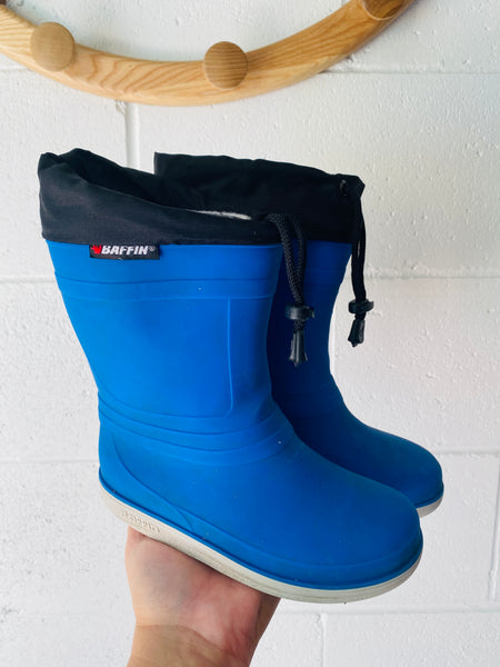 Blue Ice Castle Boots, size 11