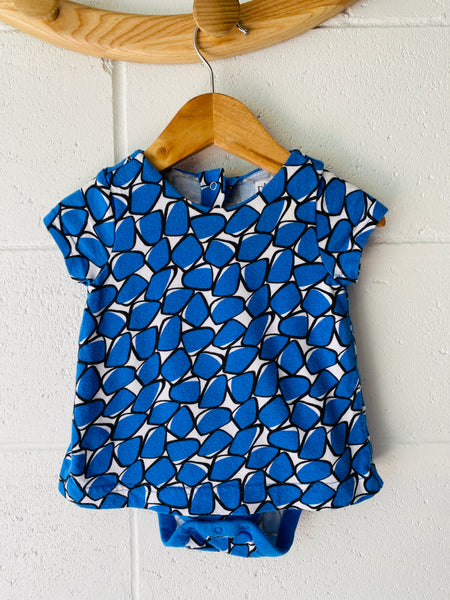 Abstract Shapes Romper, 3-6 months