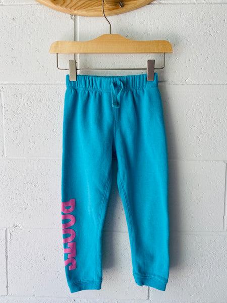 Turquoise Sweatpants, 4 years