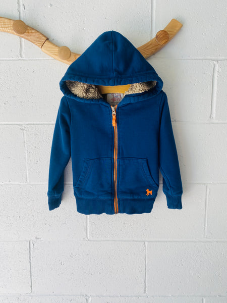 Shearling Lined Hoodie, 2-3 years