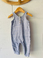Blue Chambray Romper, 6-9 months (68)