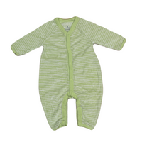Lime Cordial Velour Romper, 0-3 months