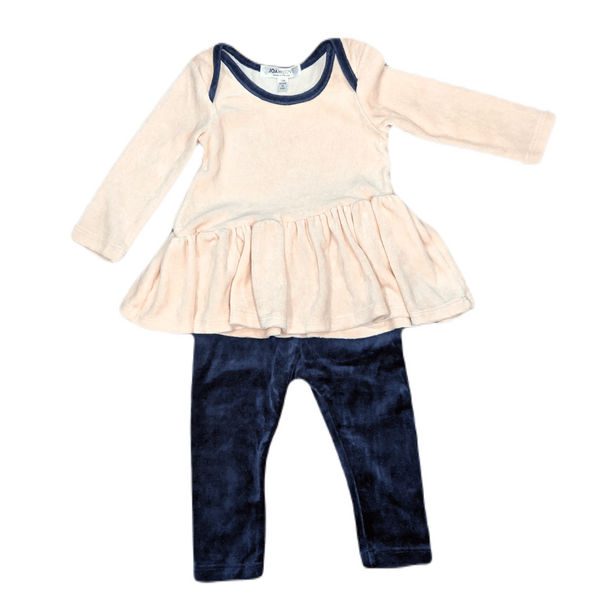 Joah Love Velour Outfit, 12 months