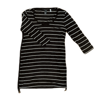 Striped Maternity Tee, MED