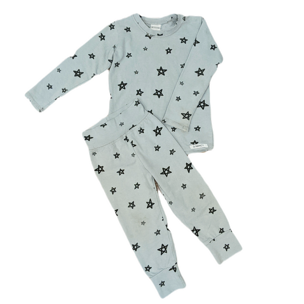 G Nancy Duck Egg Stars Pajamas , 9-18 months