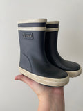 Aigle Navy Rain Boots, size 6 (22)
