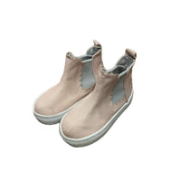 Blush Pink Chelsea Boots, size 4-5