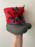 Red Flurry Snow Boots, size 10