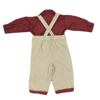 Cozy Cabin Overall Set, 9 months